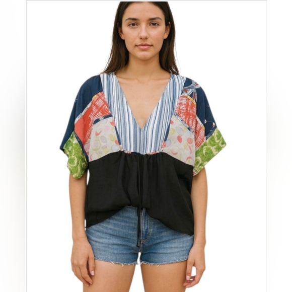 Anthropologie Tops - Anthropologie One September Flowy Boho Top Women's Size 2 EUC